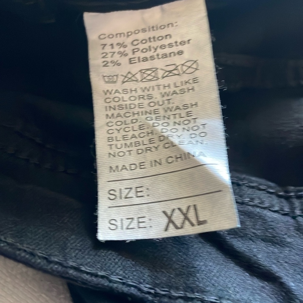Men’s Black XXL OverHauls very Soft and Comfortable.